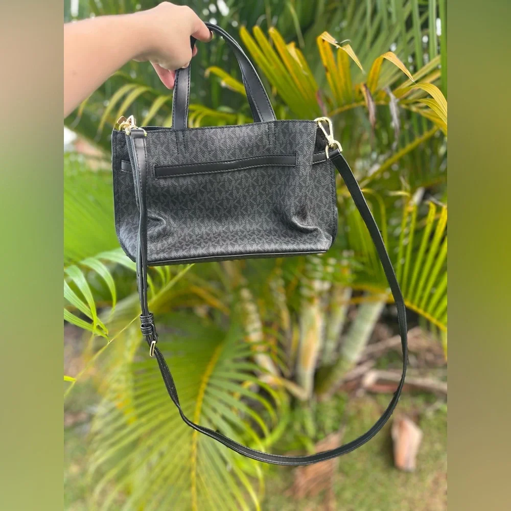 Michael Kors Emilia Small Logo Crossbody Satchel Bag